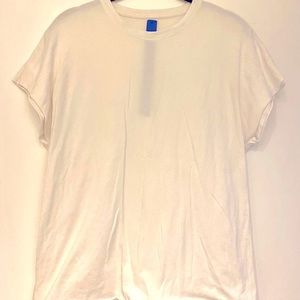 Kit and Ace White Brushed Terry Tee